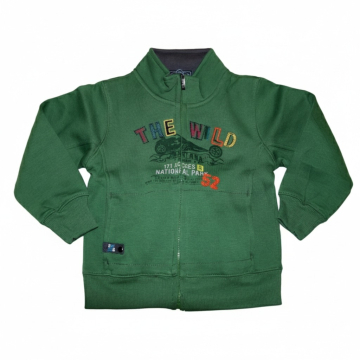 Chlapecká tepláková mikina s formulí | Zateplená, 100% bavlna