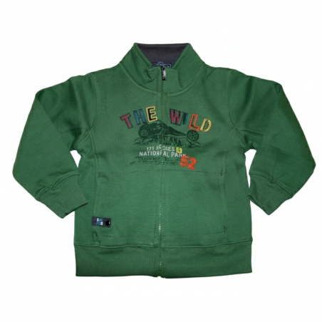 Chlapecká tepláková mikina s formulí | Zateplená, 100% bavlna