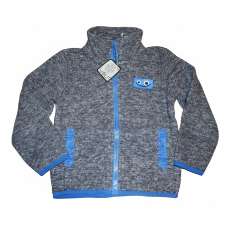 Chlapecká mikina Wolf na zip | Stylová a pohodlná