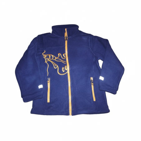 Chlapecká mikina Wolf s reflexními prvky - pohodlí a styl pro chladné dny