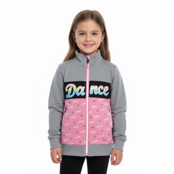 Dívčí tepláková mikina DANCE | Pohodlí a styl