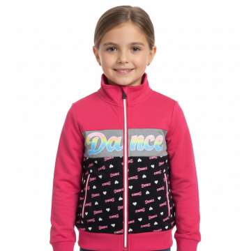 Dívčí tepláková mikina DANCE | Pohodlí a styl