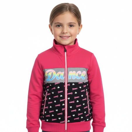 Dívčí tepláková mikina DANCE | Pohodlí a styl