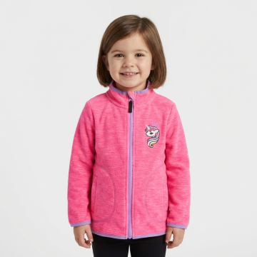 Dívčí luxusní fleesová mikina koníček