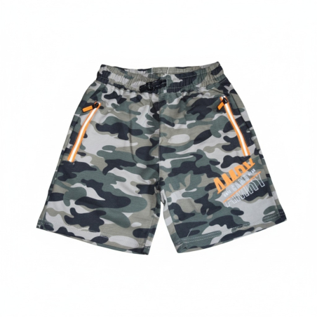 Chlapecké maskáčové kraťasy sportovní s reflexem | ARMY