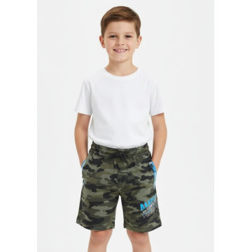 Chlapecké maskáčové kraťasy sportovní s reflexem | ARMY