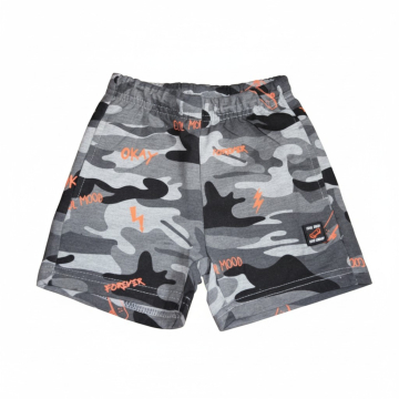 Chlapecké maskáčové kraťasy | 100% bavlna, skate design | Pohodlné šortky pro kluky