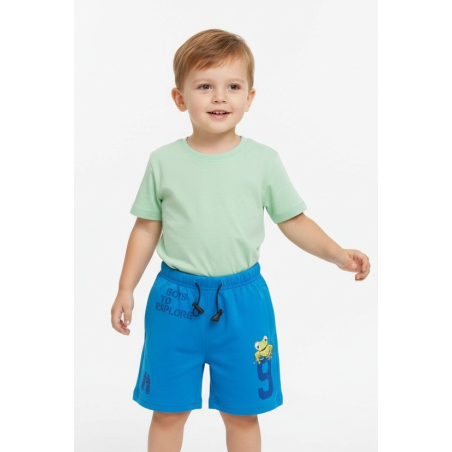 Chlapecké bavlněné kraťasy Kugo s žabkou | Pohodlné šortky