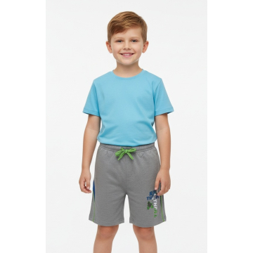 Chlapecké bavlněné kraťasy s potiskem | Pohodlné šortky