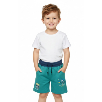 Chlapecké kraťasy BAGR | Bavlněné šortky s potiskem pro kluky