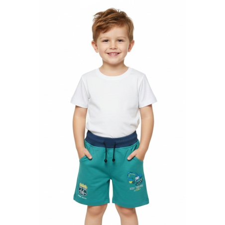 Chlapecké kraťasy BAGR | Bavlněné šortky s potiskem pro kluky