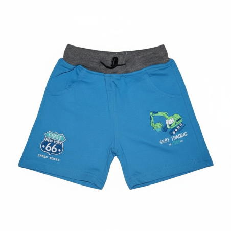 Chlapecké kraťasy BAGR | Bavlněné šortky s potiskem pro kluky