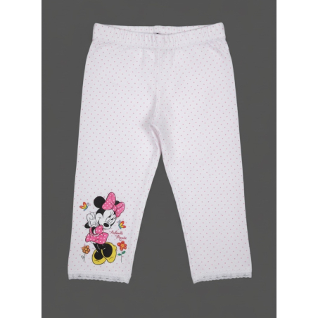 Dívčí 3/4 legíny Minnie Mouse | Bavlna, pohodlí, styl