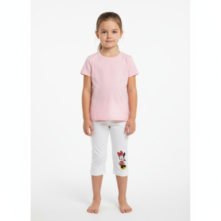 Dívčí 3/4 legíny Minnie Mouse | Bavlna, pohodlí, styl