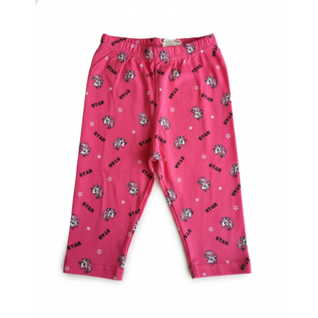 Dívčí 3/4 legíny s koníčky | Pohodlné bavlněné