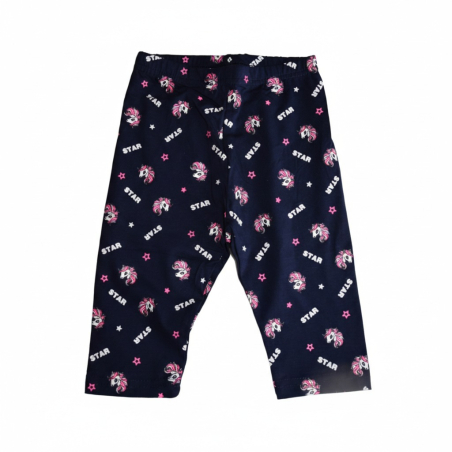 Dívčí 3/4 legíny s koníčky | Pohodlné bavlněné