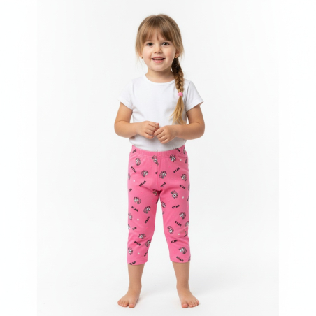 Dívčí 3/4 legíny s koníčky | Pohodlné bavlněné
