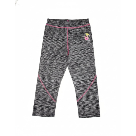 Dívčí sportovní 3/4 legíny melír – rychleschnoucí