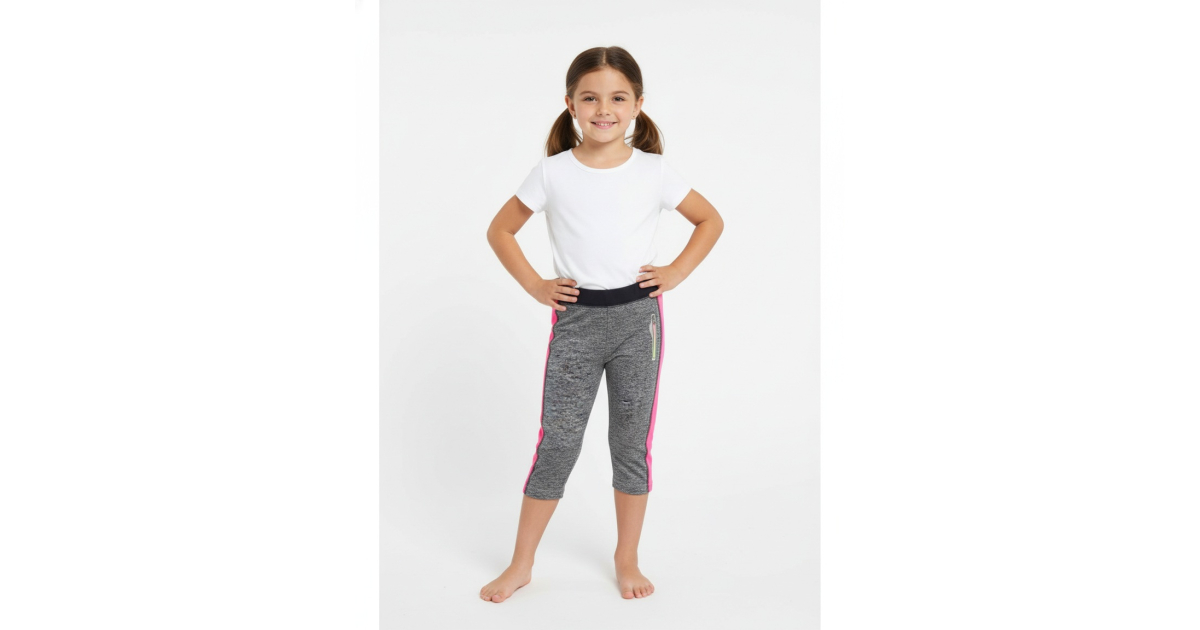 Dívčí sportovní 3/4 legíny – Pohodlí a styl pro každou příležitost