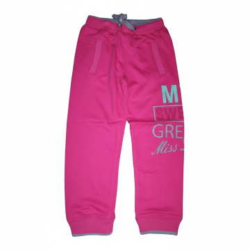 Dívčí tepláčky bavlna – pohodlné tepláky s kapsami