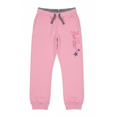 Dívčí tepláčky bavlna – pohodlné tepláky s kapsami