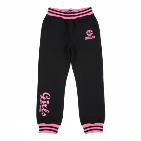 Dívčí tepláky Girls – pohodlné, s kapsami | E-shop 👧