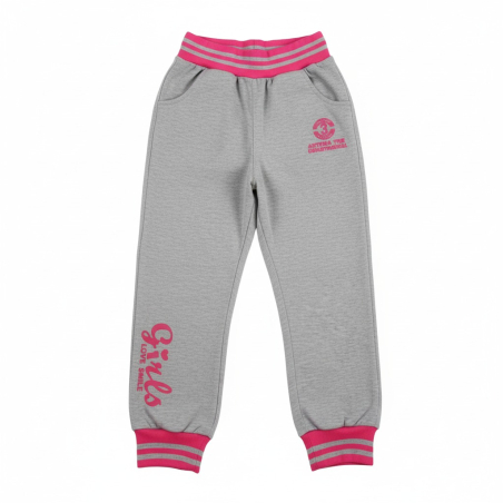 Dívčí tepláky Girls – pohodlné, s kapsami | E-shop 👧