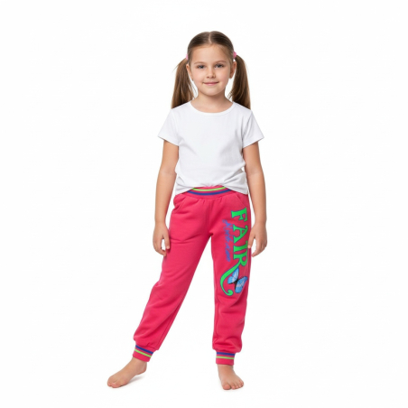 Dívčí  tepláky s motýlkem | Pohodlné tepláky pro holčičky