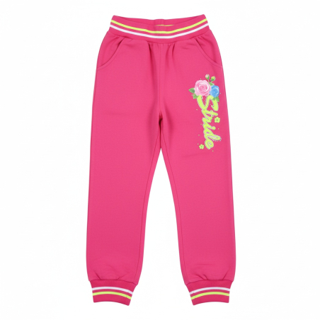 👧 Dívčí tepláky s manžetou a kapsami | Pohodlné a stylové