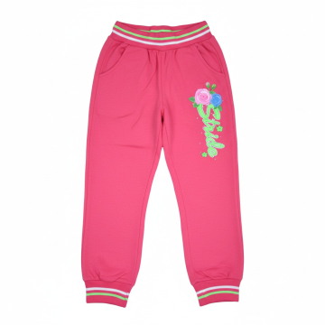 👧 Dívčí tepláky s manžetou a kapsami | Pohodlné a stylové