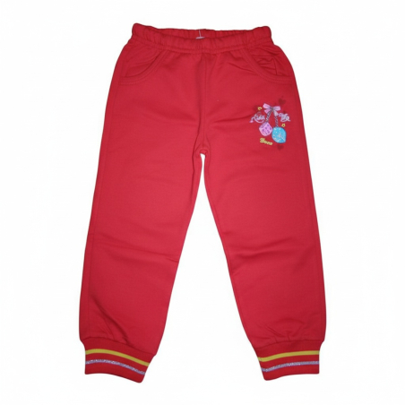 Dívčí bavlněné tepláčky s koníčkem | Pohodlné