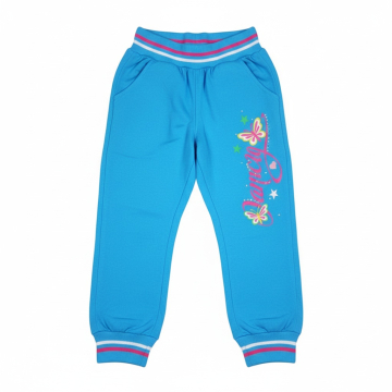 Dívčí  tepláky s motýlkem | Pohodlné tepláky pro holčičky