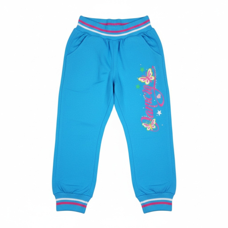 Dívčí  tepláky s motýlkem | Pohodlné tepláky pro holčičky