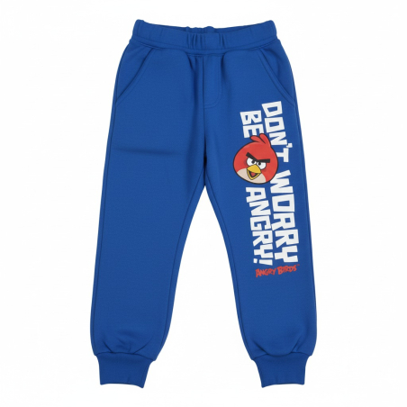 Chlapecké tepláky Angry Birds | Dětské tepláky s chloupkem