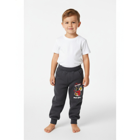 Chlapecké tepláky Angry Birds | Dětské tepláky s chloupkem