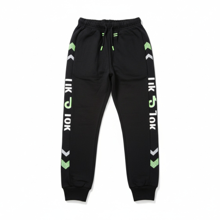 Chlapecké tepláky s kapsami a nápisy  Pohodlné a odolné