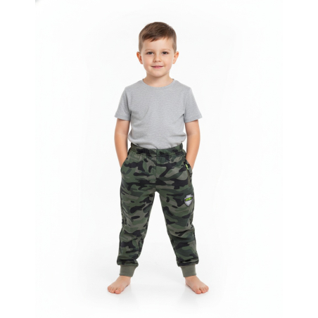 Chlapecké maskáčové tepláky Army | Pohodlné s kapsami
