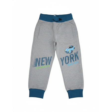 Chlapecké tepláky s autíčky | 100% bavlna