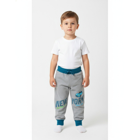 Chlapecké tepláky s autíčky | 100% bavlna