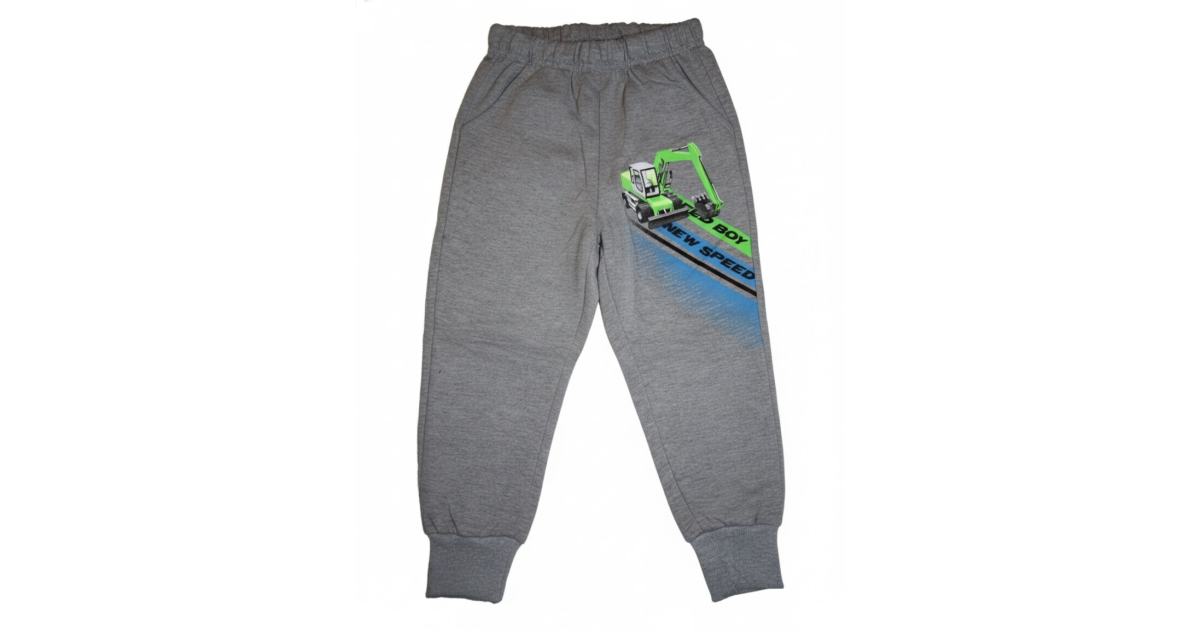 Chlapecké tepláky s bagrem – pohodlné a kvalitní | E-shop