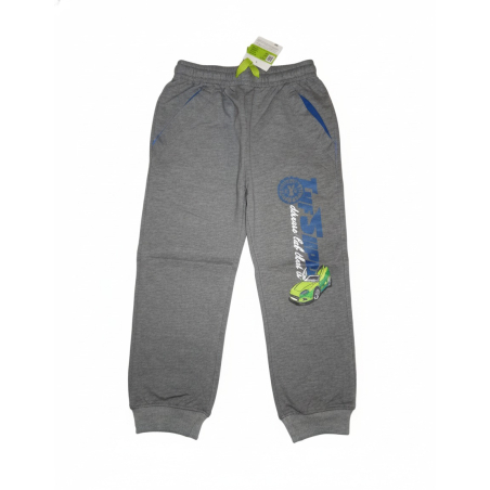 Chlapecké tepláky s autem | 100% bavlna, pohodlí