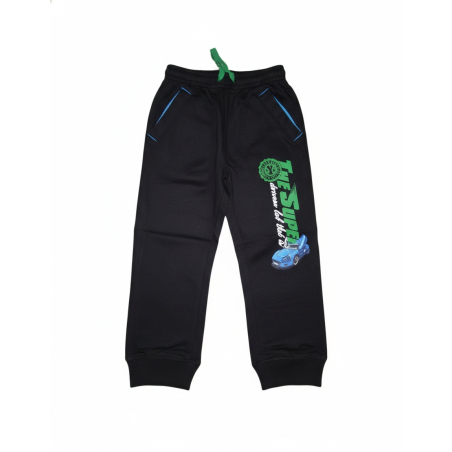 Chlapecké tepláky s autem | 100% bavlna, pohodlí