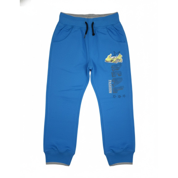 Chlapecké tepláky s autem | 100% bavlna, pohodlí