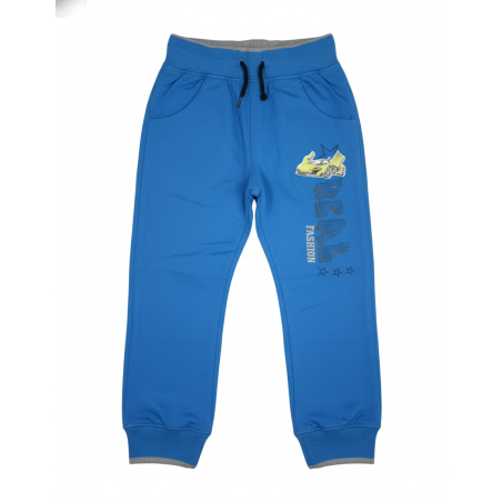 Chlapecké tepláky s autem | 100% bavlna, pohodlí