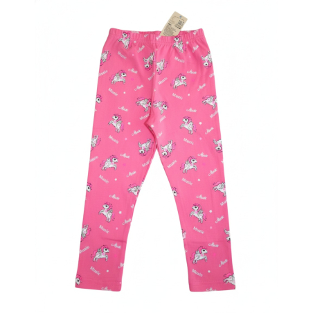Dívčí legíny s koníky | Bavlna, pružné, pohodlný pas