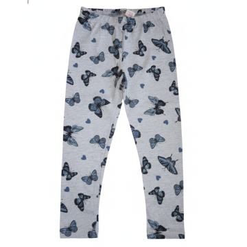 Dívčí legínky s motýlky | Bavlněné, pohodlné a hravé