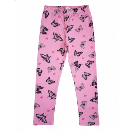 Dívčí legínky s motýlky | Bavlněné, pohodlné a hravé