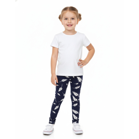 Dívčí legíny s veselými motivy | Pohodlné a pružné