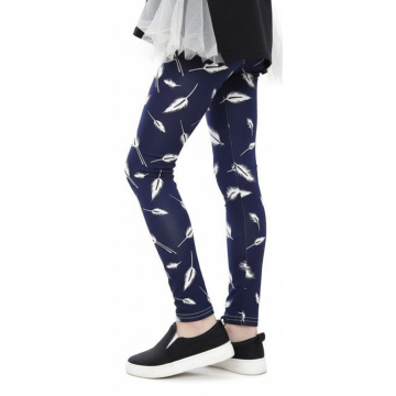 Dívčí legíny s veselými motivy | Pohodlné a pružné