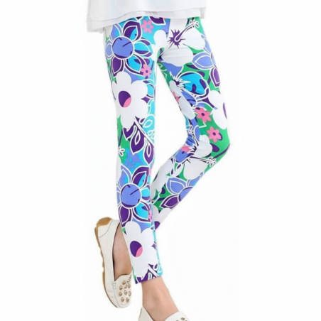 Dívčí legíny s veselými motivy | Pohodlné a pružné